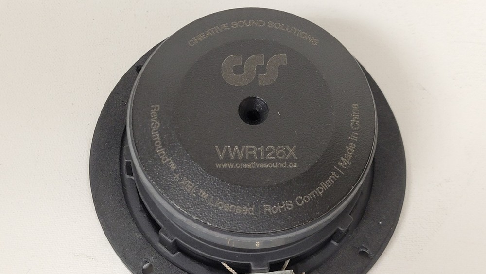 CSS VWR126X 5" Midbass Driver - XBL2 Motor