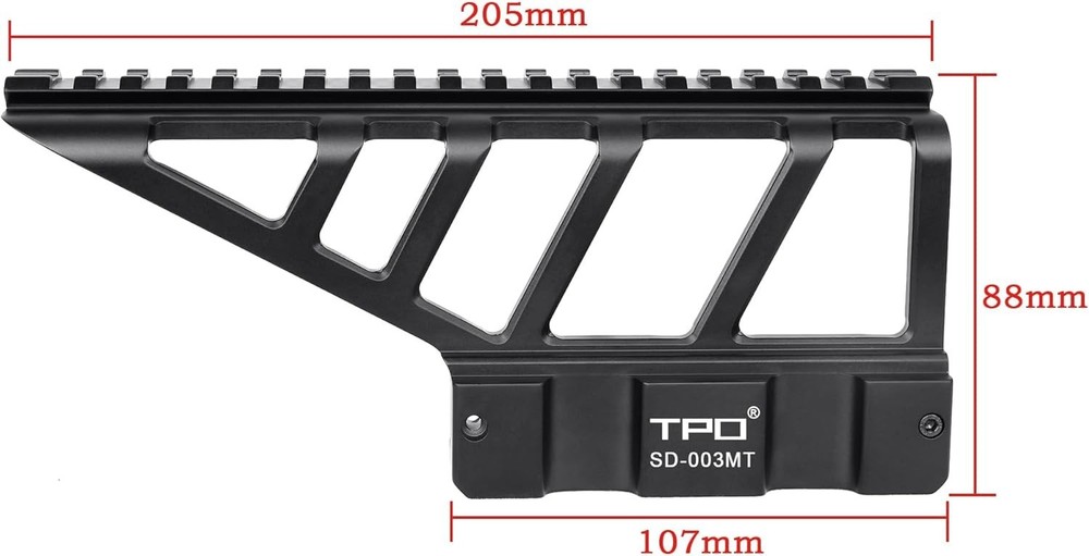 TPO SD-003MT Side Mount Side Scope Mount /Black