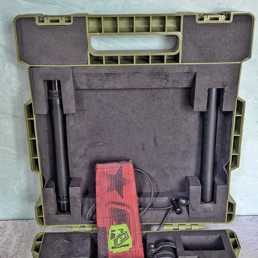 Planet Eclipse Etha One Paintball Gun Marker + Case, Black