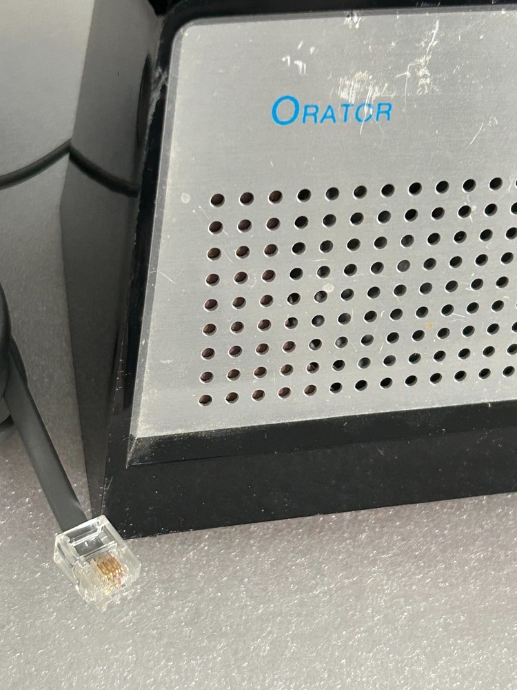 ITT ORATOR Phone-Intercom Amplified Speaker Box 010700-00A BLACK USED