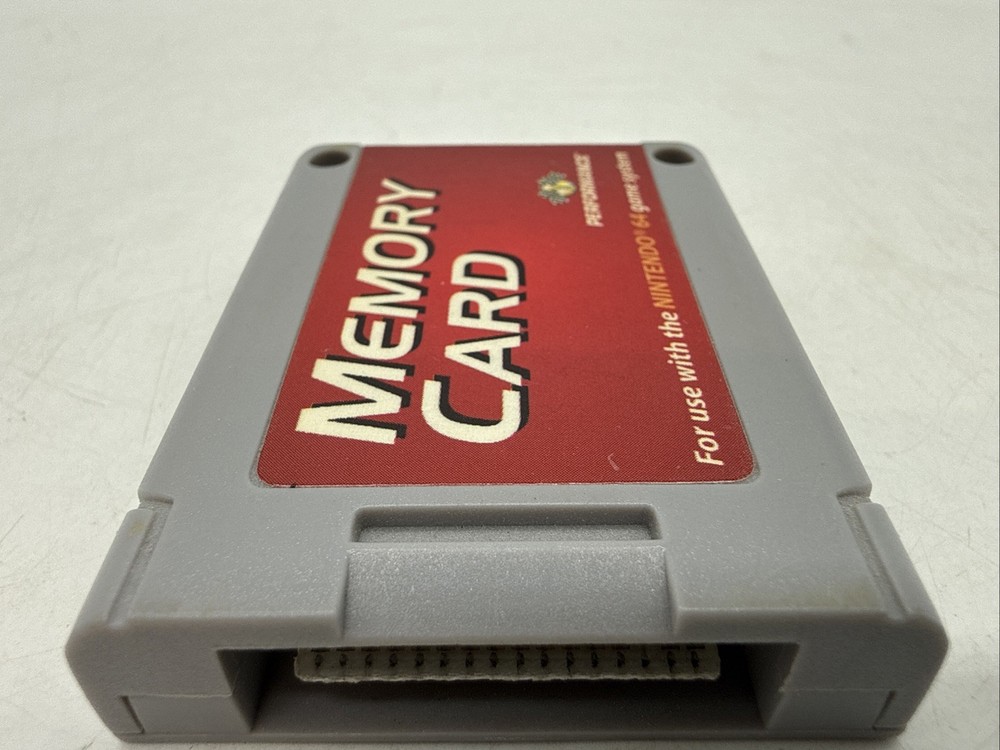 Nintendo 64 Performance Memory Card Plus Controller Pak N64