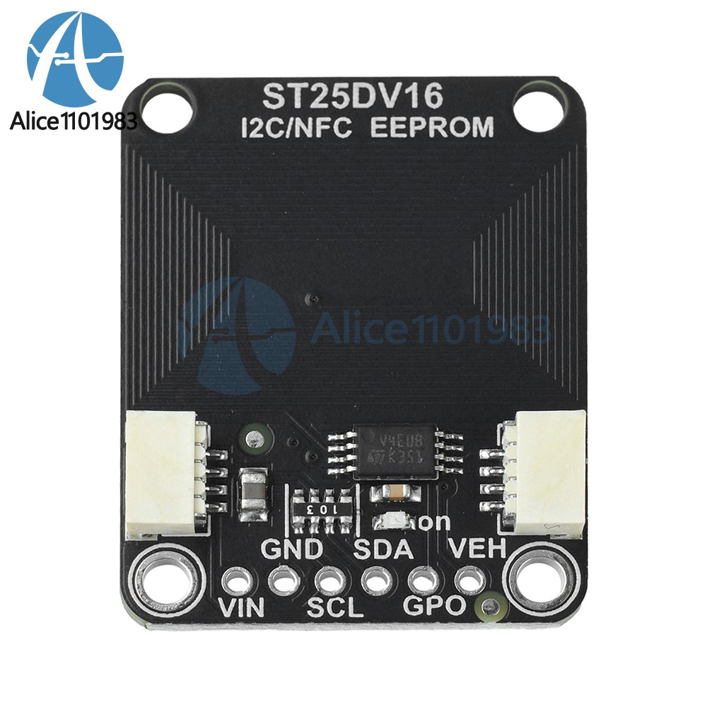 ST25DV16K I2C RFID Dynamic Tag Module Compatible with STEMMA QT/Qwiic Interface
