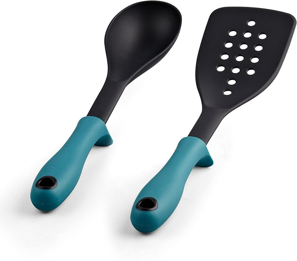 12-Piece Nonstick Cookware Set, Induction Compatible, Turquoise
