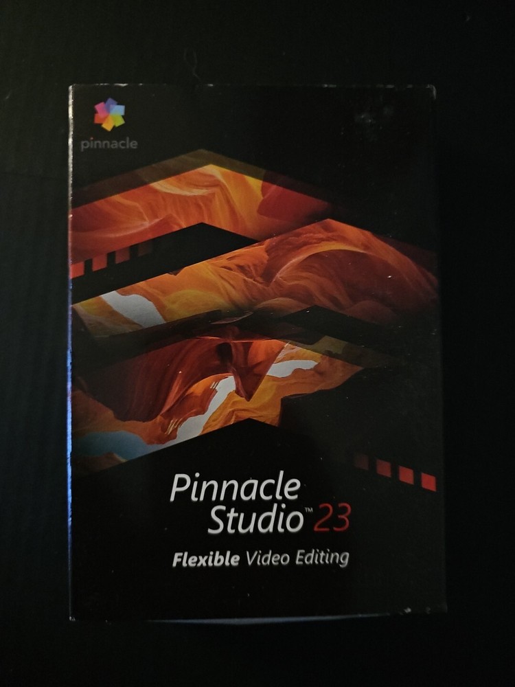 Pinnacle Studio 23 Software Flexible Video Editing Newest Version Retail Sealed