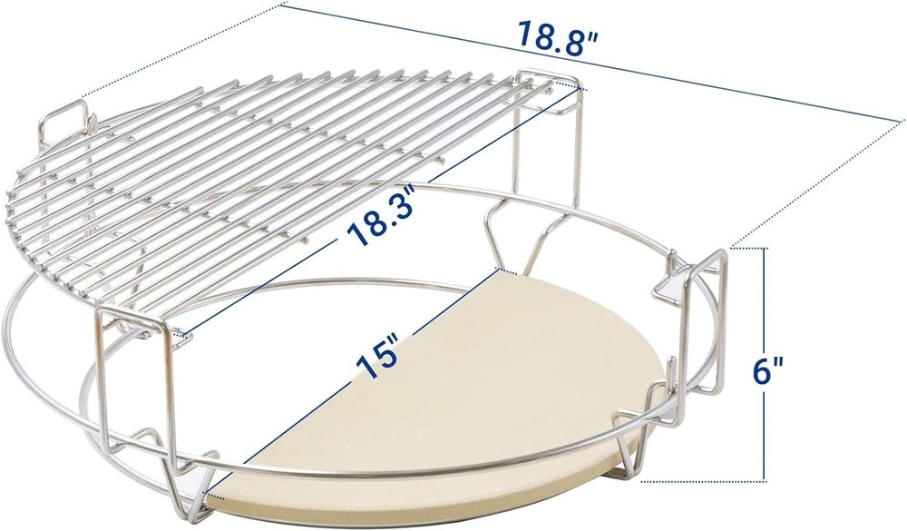 Universal Cooking System for Kamado Grills=