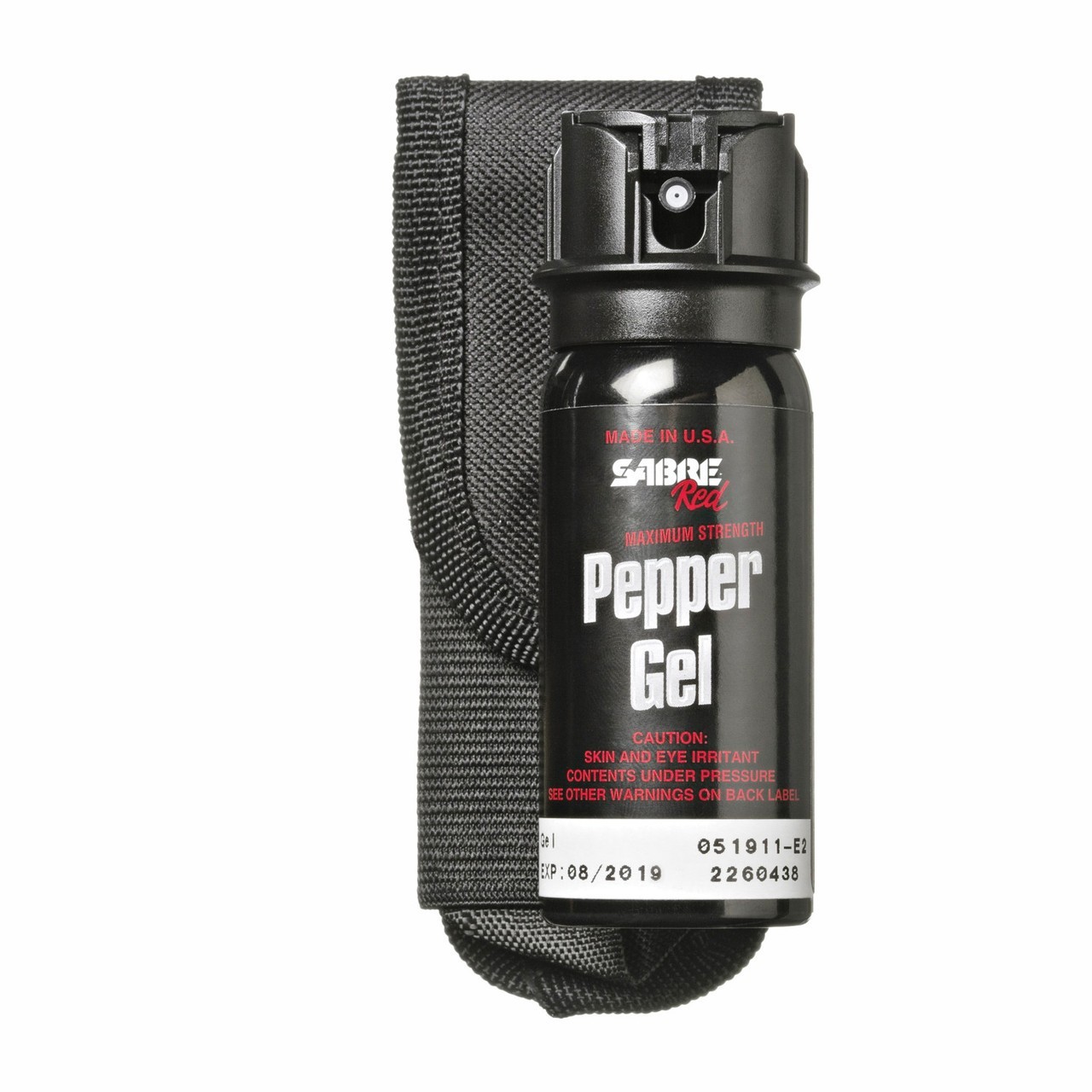 Sabre Red MK-3-GEL-H-US Tactical Pepper Gel 18-Foot Range with Belt Holster