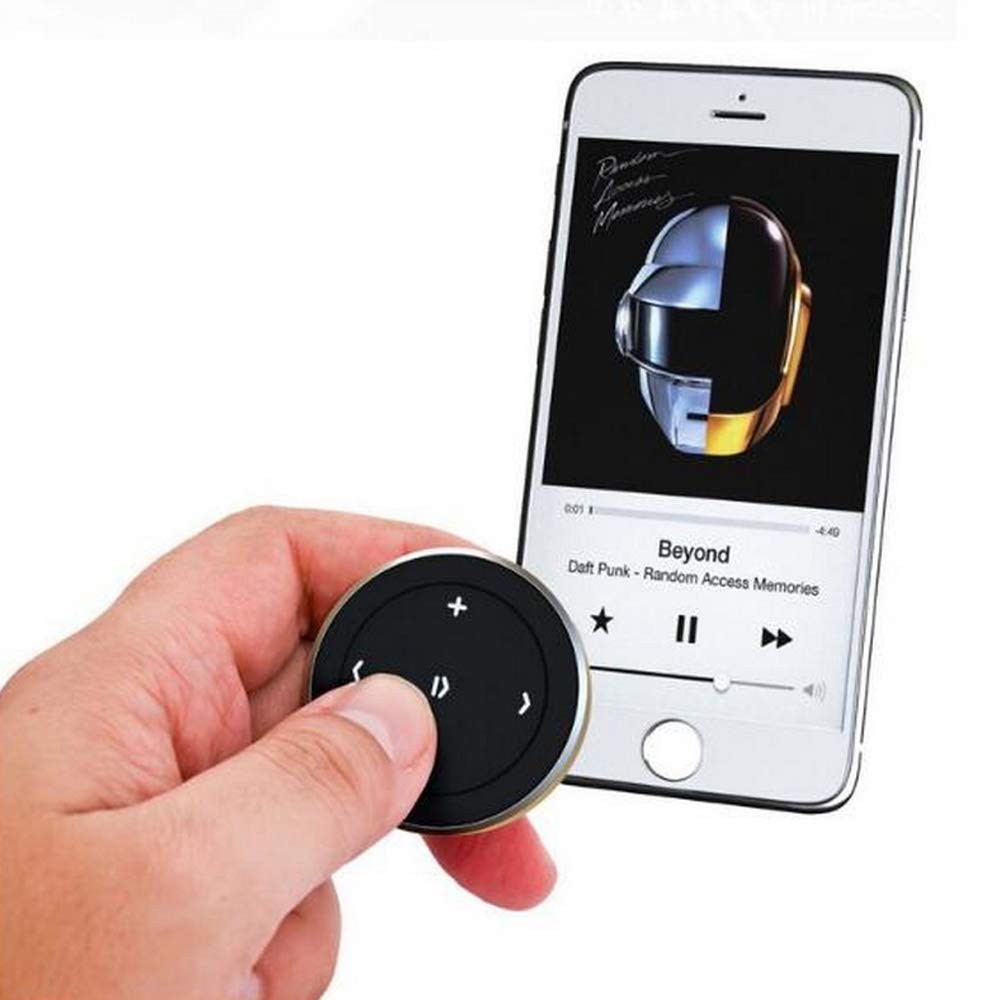 Car Wireless Bluetooth Remote Controller Car Kit Steering Wheel Remote Contro...