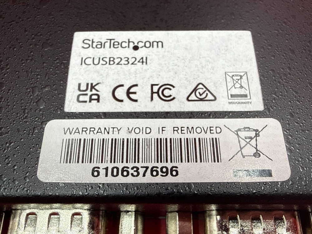 StarTech 4 port Serial Hub ICUSB2324I ✅❤️️✅❤️️ NEW!!! ✅❤️️✅❤️️