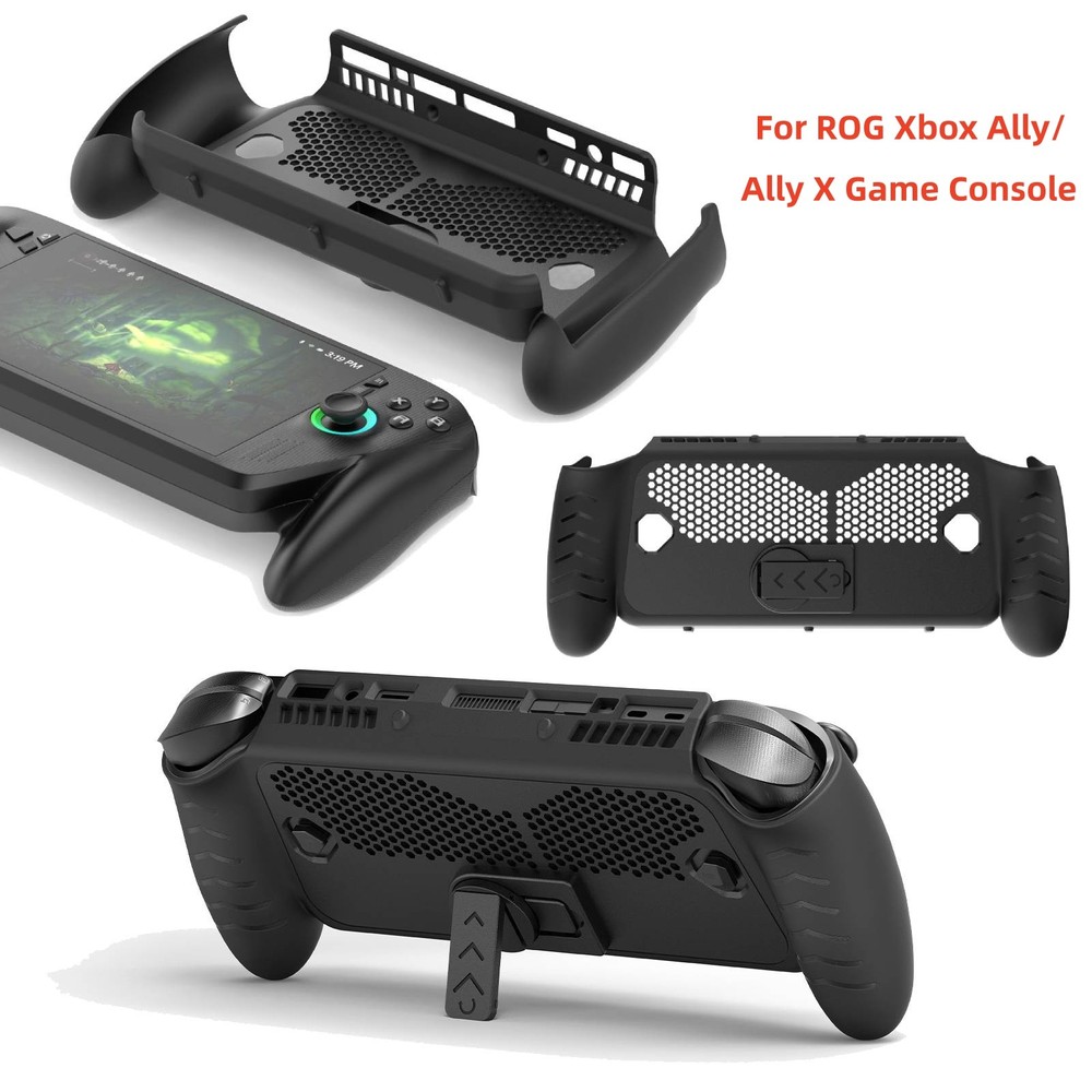For ROG Xbox Ally/Ally X Protective Case Cover with Bracket Game Console Case
