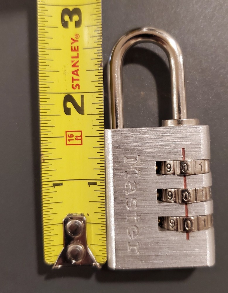 NEW master lock combination padlock