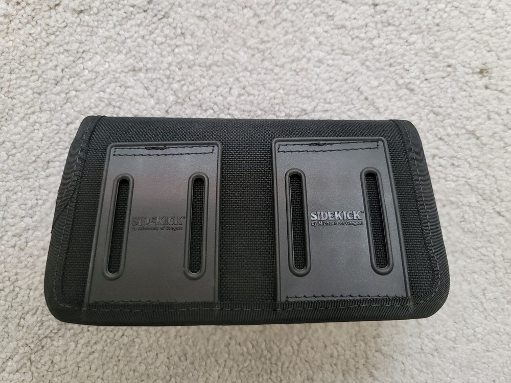 Sidekick Belt Pouch Black 6"x3"