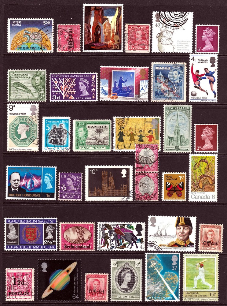 British Commonwealth mounted mint and used selection 2