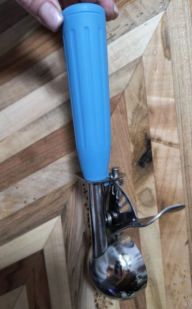 NSF Ice Cream Cookie Scoop #24 Blue Handle