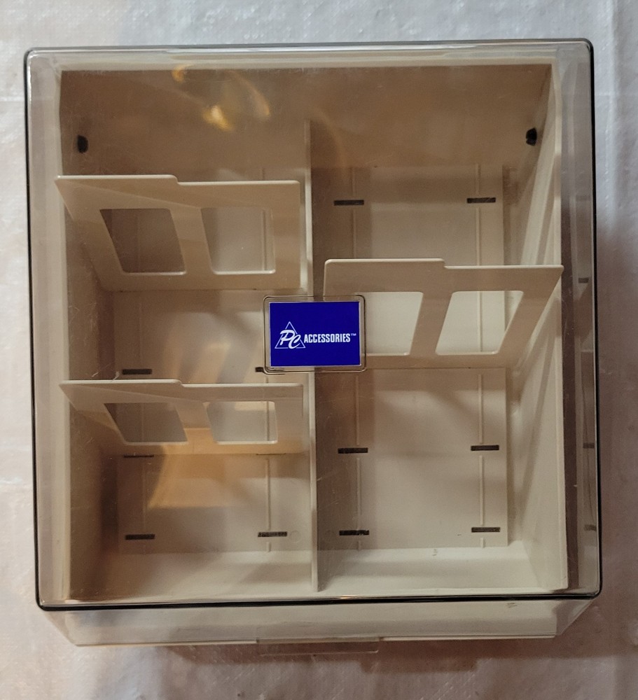 PC Accessories Double Row 3.5-inch Floppy Disk Storage Case