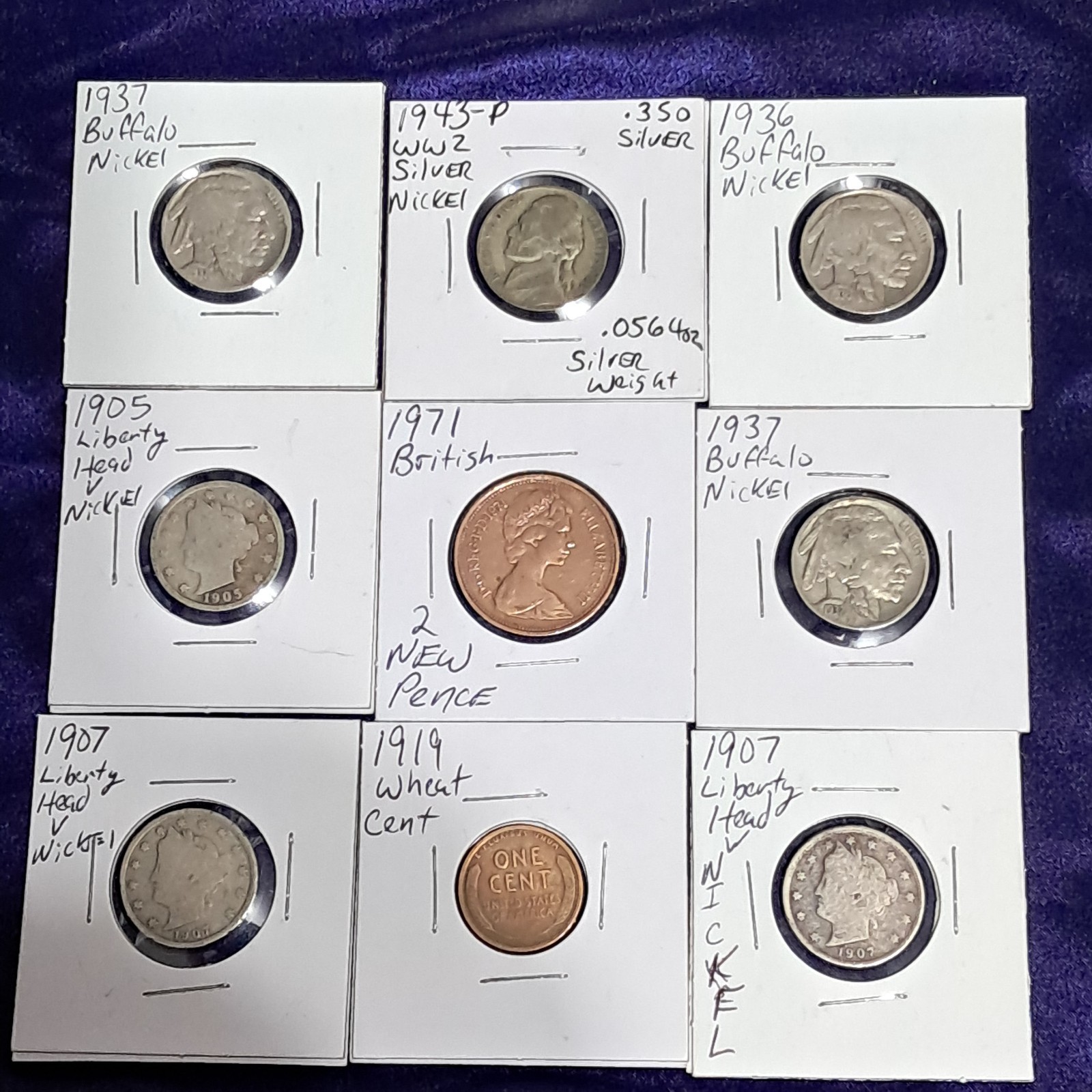 Estate Sale Coin Lot Coin Collection U Get All In PICTURES U.S. & World Coins