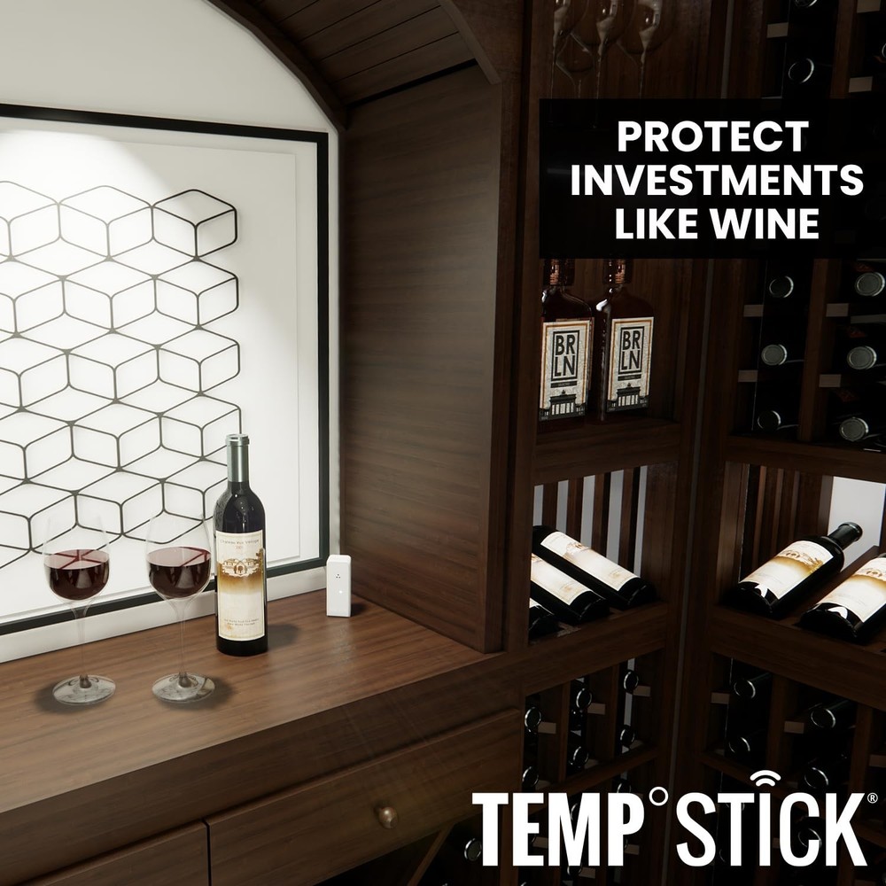 Temp Stick Remote WiFi Temperature & Humidity Sensor, Data Logger. No Subscri...