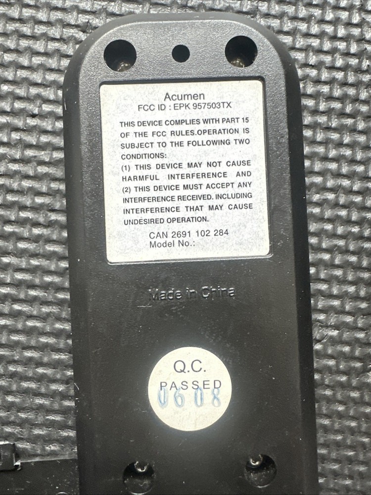 Genuine Dimplex Electraflame Symphony Acumen Remote - EF3003, SF3003 & DF3003