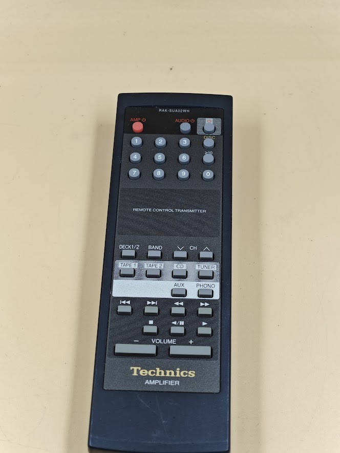 Technics Remote Control RAK-SU02WH - Non-working