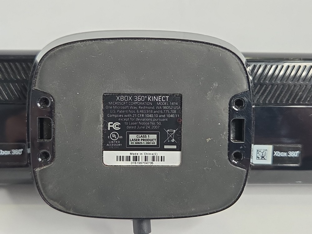 Microsoft Xbox 360 Kinect Sensor Model 1414 Camera Motion Tracker Untested