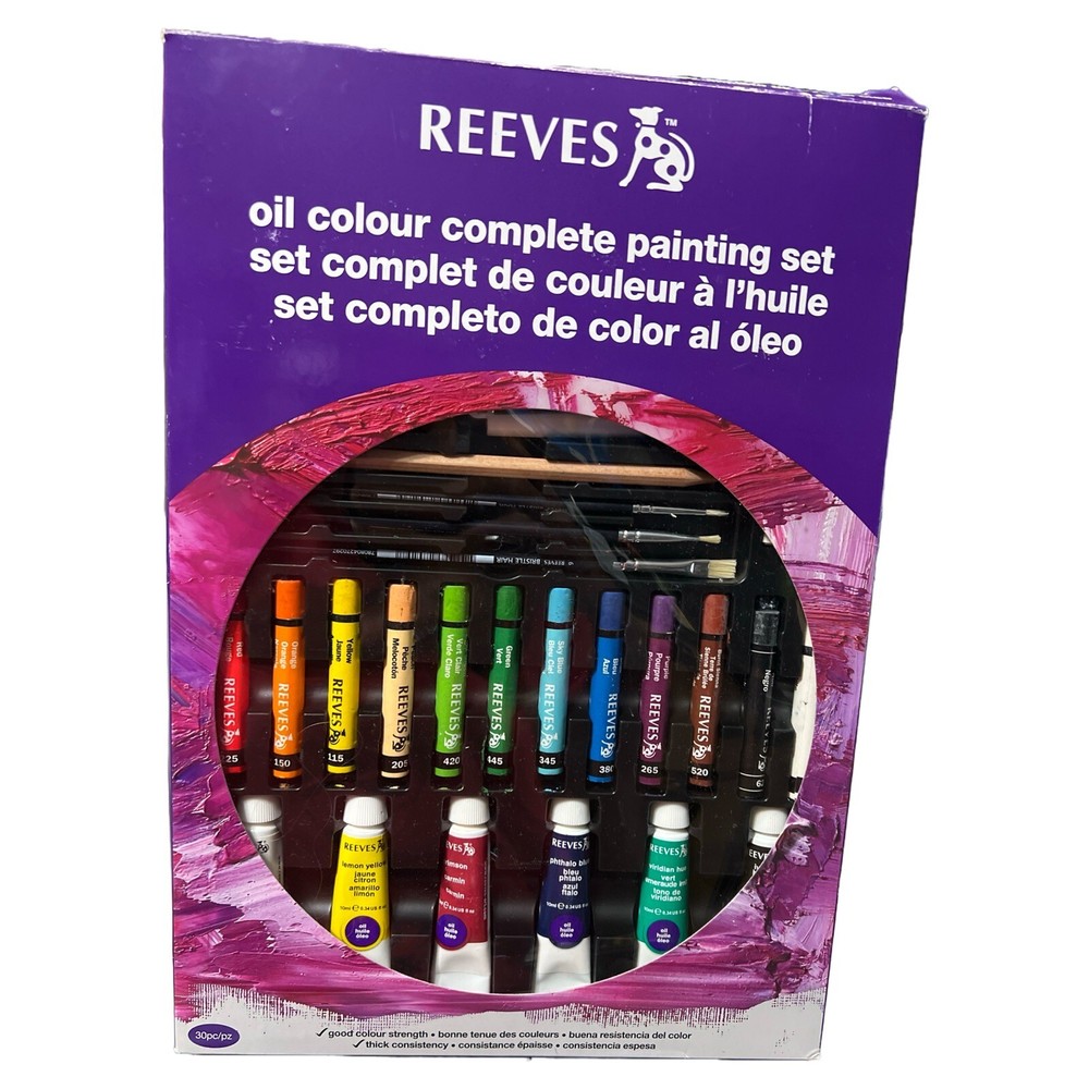 Reeves Complete Oil Paint Set