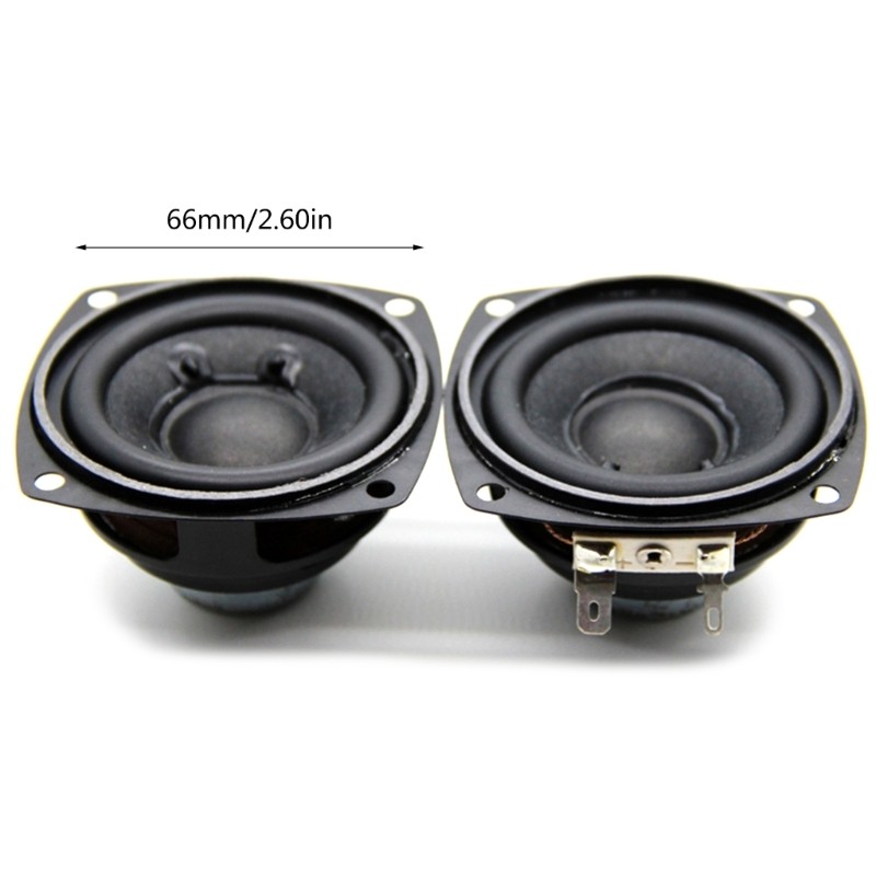 Powerful Compact 66mm Internal Speaker 4Ohm 10W for Multimedias Device
