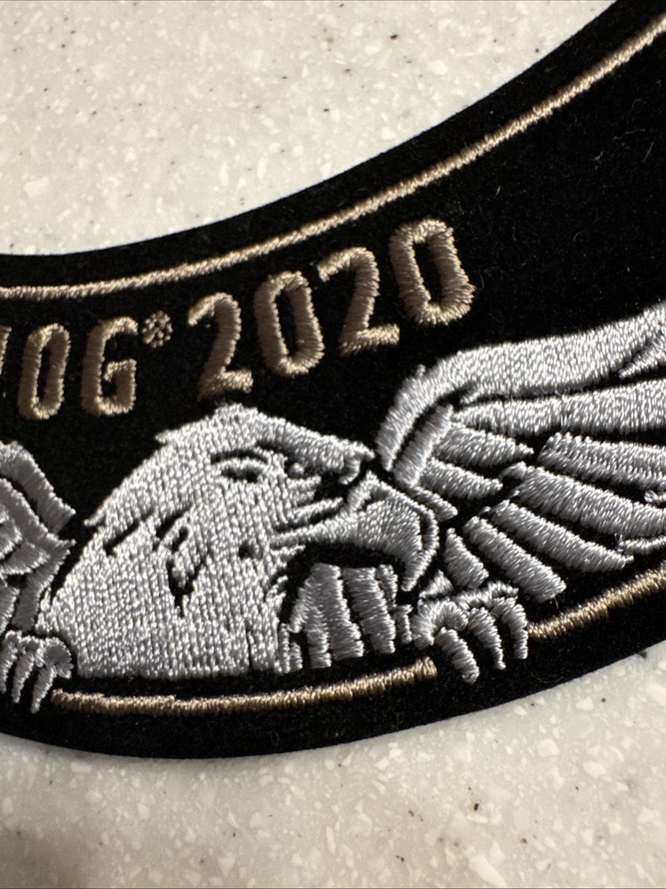 2020 HOG Membership Rocker Patch HARLEY DAVIDSON OWNERS GROUP HD MC