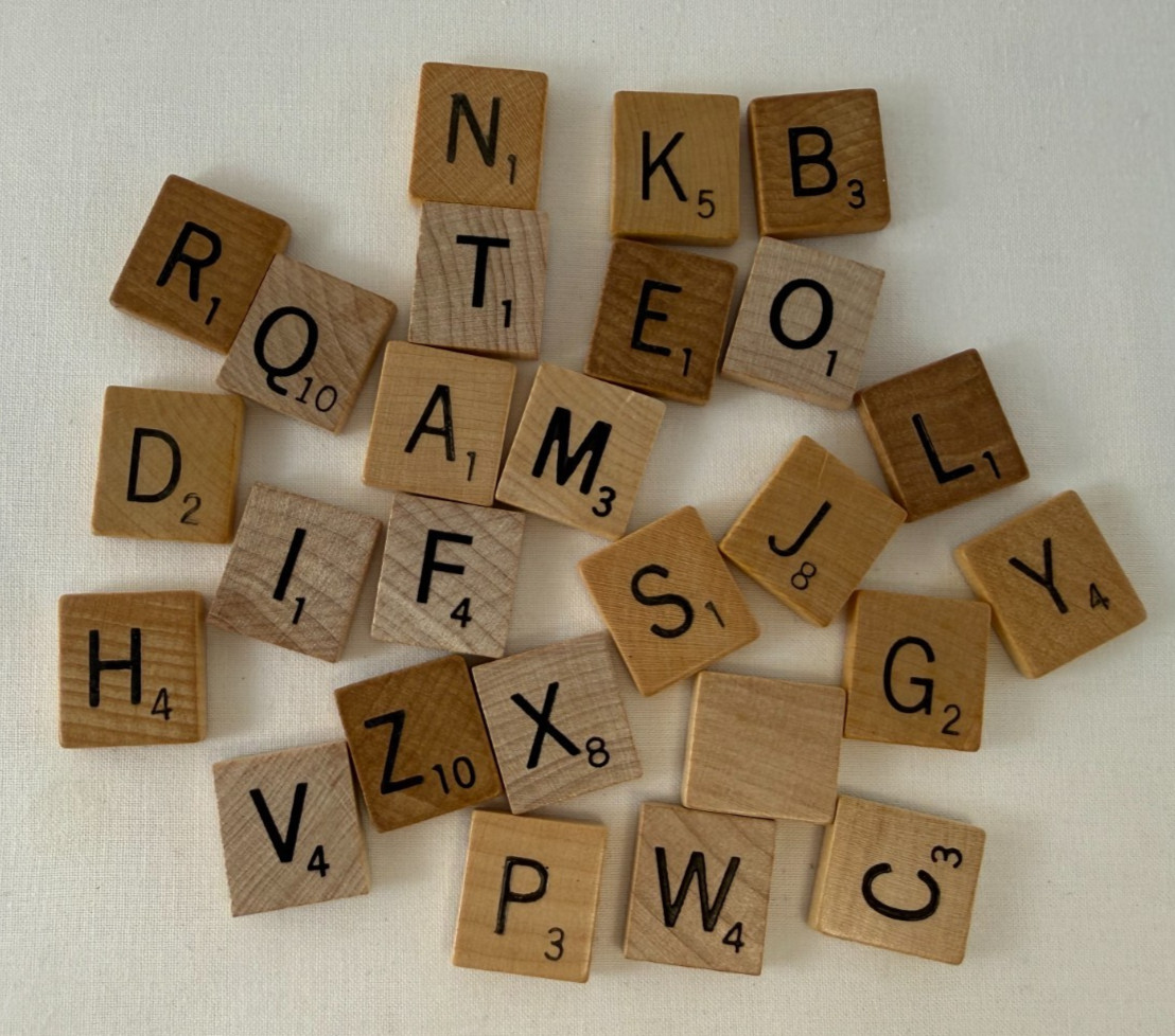 Vintage Scrabble Letter Tiles – You Choose Letters – Crafts & Replacements