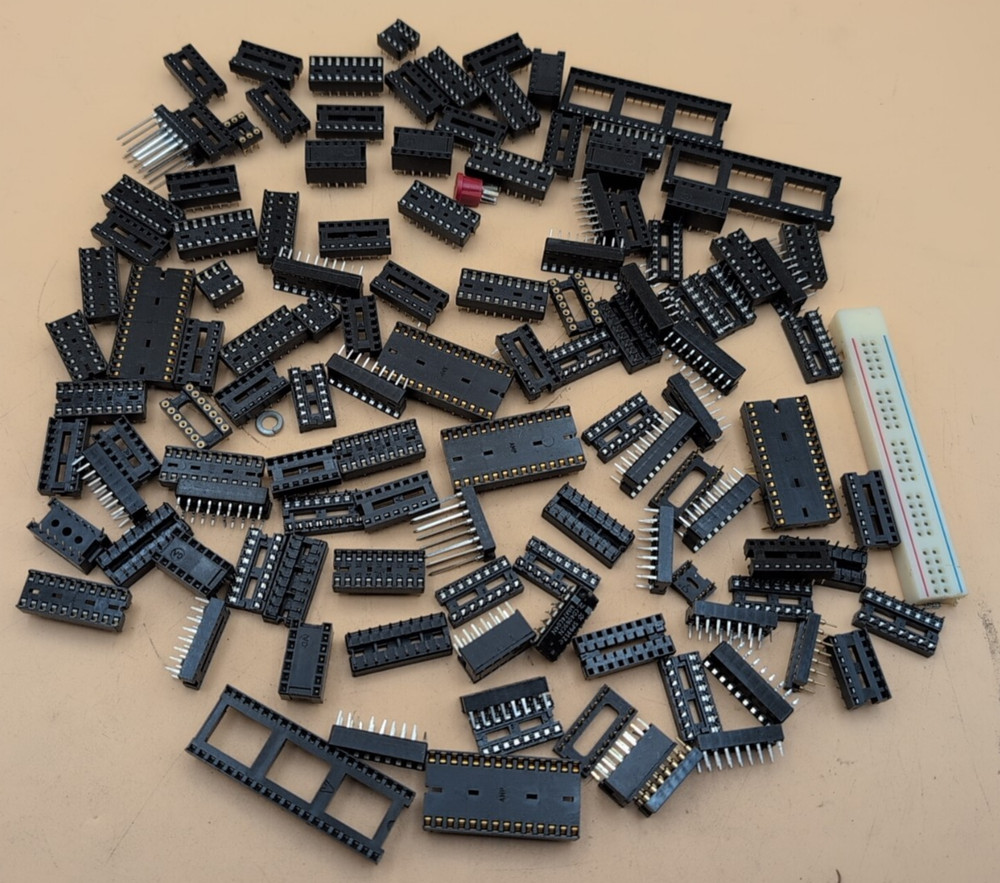 DIP IC Sockets Adapter Solder Type Socket (Qty 119)