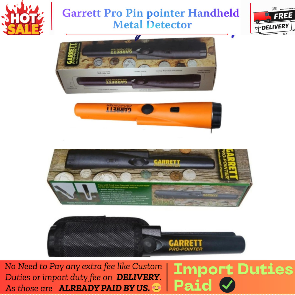 Garrett Pro Pointer Pinpointer Handheld Metal Detector Waterproof Digger Edge