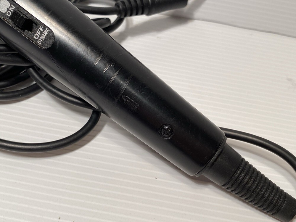 Dynamic Black Wired Microphone PS3 Xbox 360 Wii #8