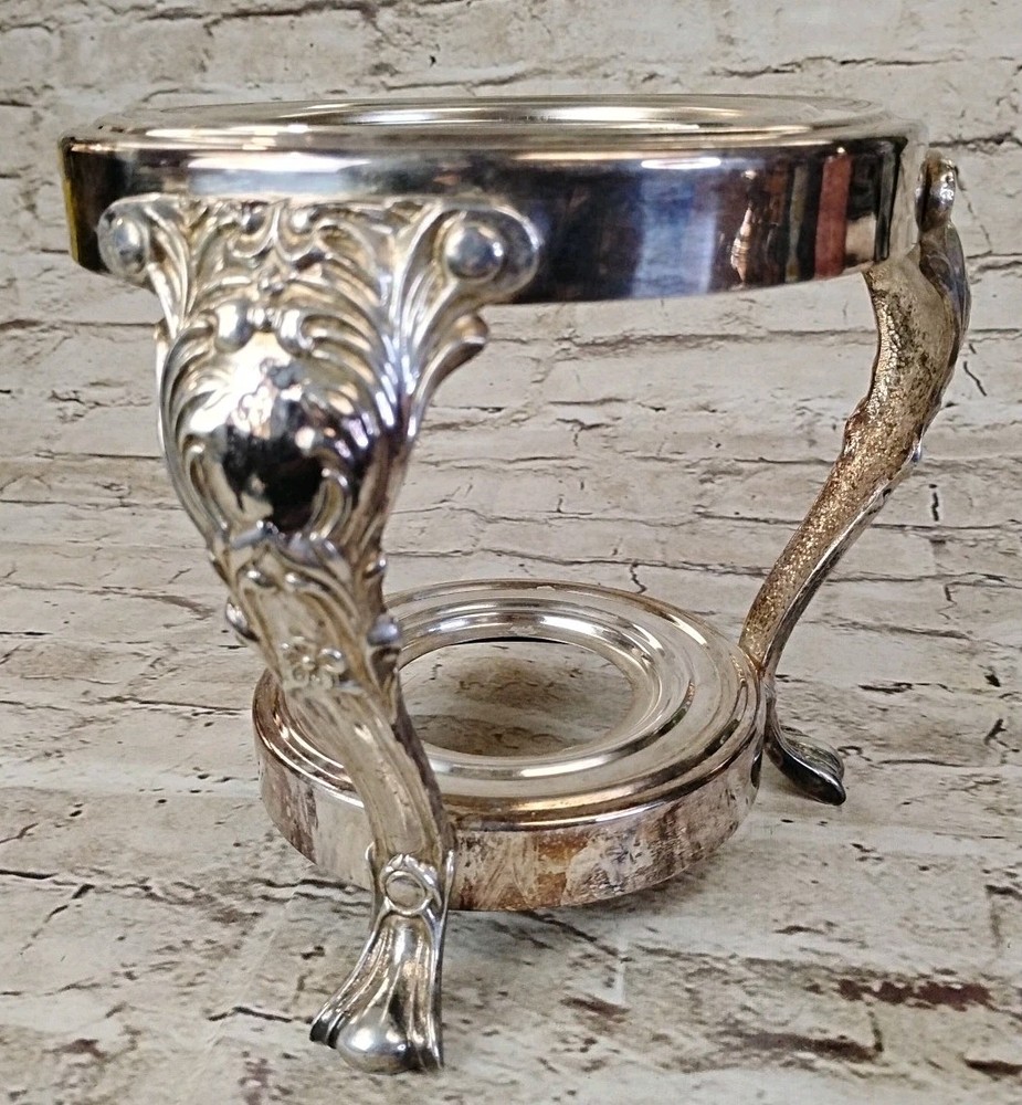 Sheridan Silver Plated Chafing Warmer Stand