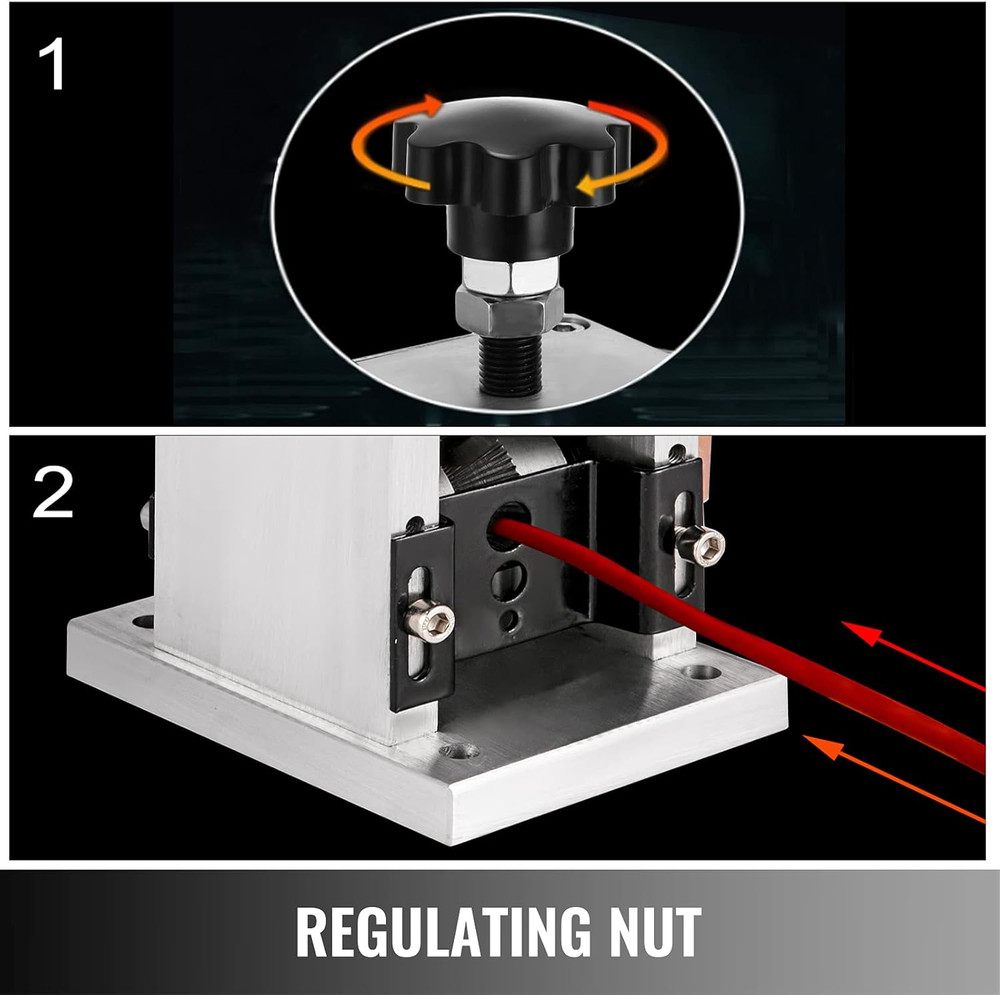 Manual Wire Stripping Machine 0.06-0.98 Inches, Wire Stripper Machine with Hand