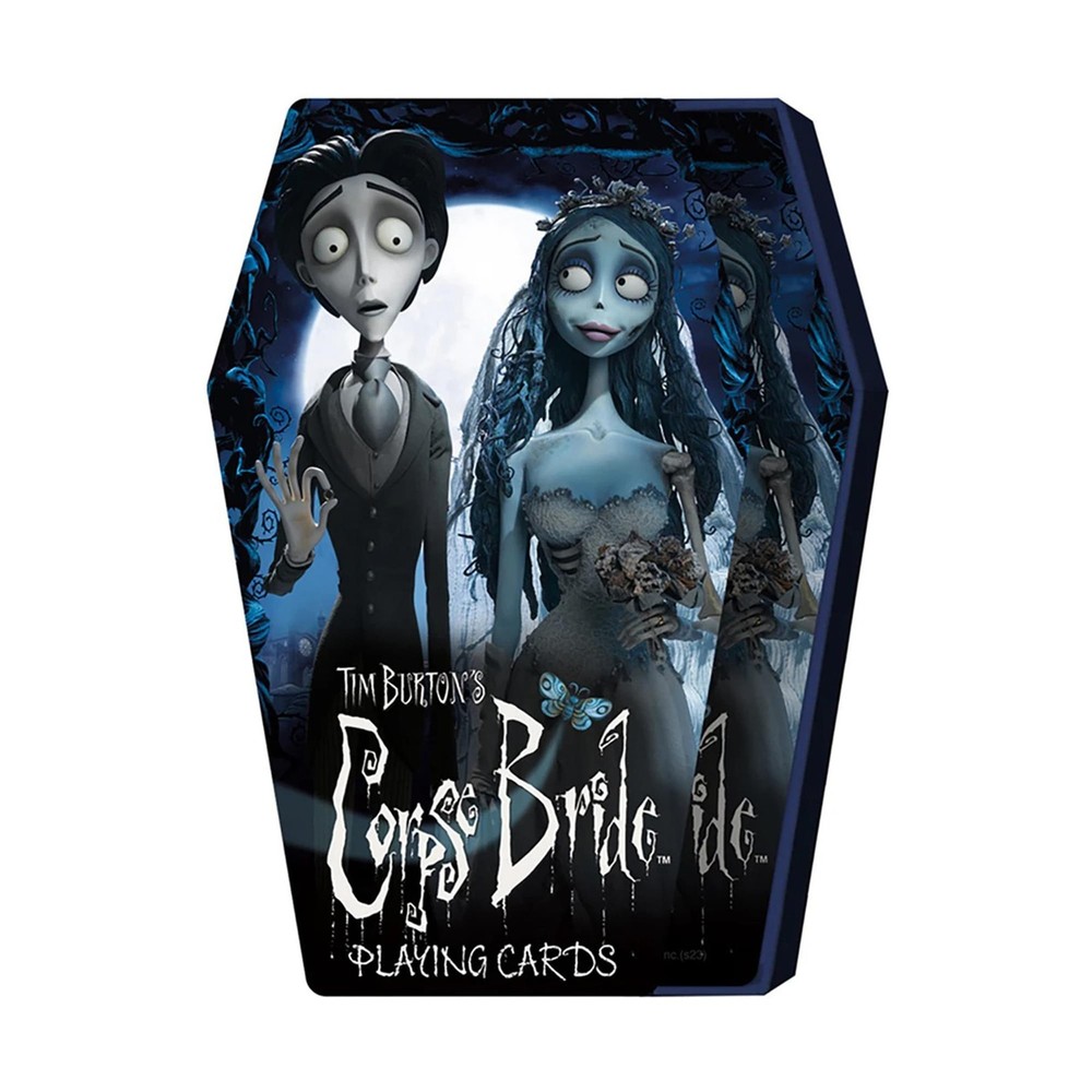 Tim Burton's Corpse Bride Coffin Shaped Playing Cards