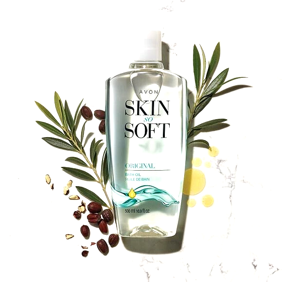 New Avon Skin So Soft Signature Original Bath Oil