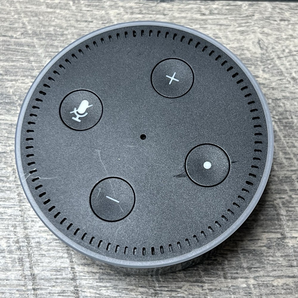 Amazon Echo Dot (2nd Gen) Smart Speaker Black w/ Charging Cable - Tested