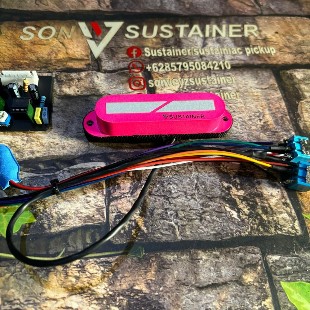 sustaniac pickup single coil ( pink )
