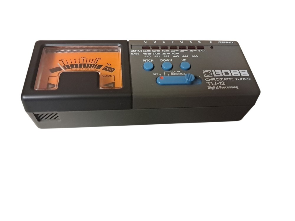 Boss Chromatic Tuner TU-12 Digital Processing Multi Instrument Tuner
