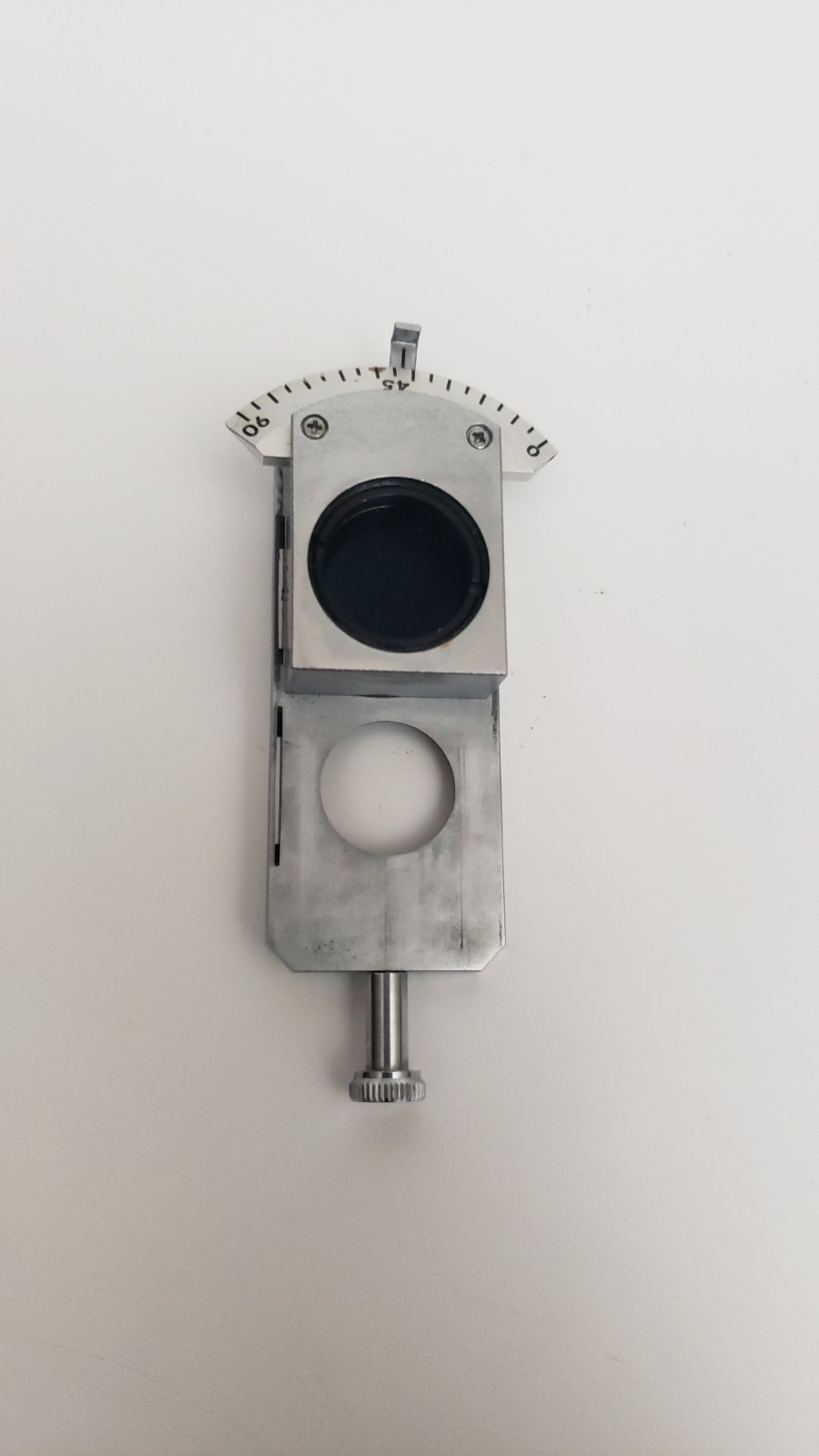 Olympus POLARIZING MICROSCOPE POS Pol Analyzer Slider Rotatable