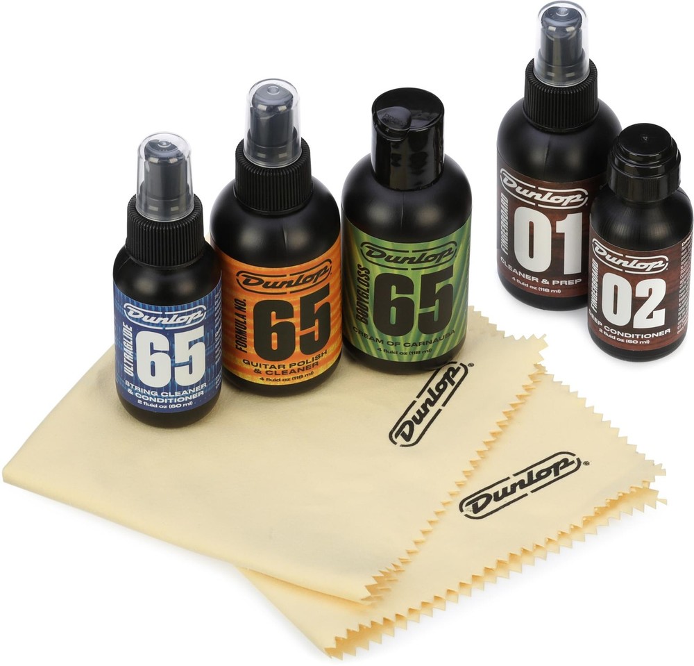 Dunlop System 65 Guitar Maintenance Kit + Tone 220B Value Bundle