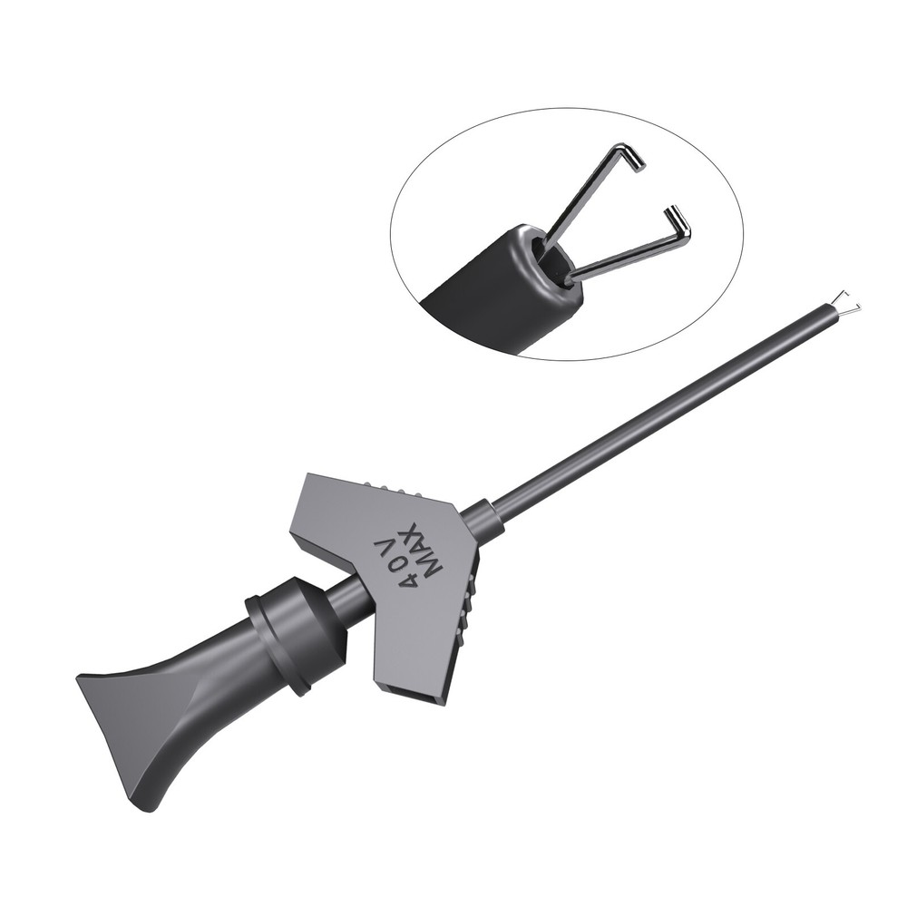 SMD IC Test Hook Clip 12PCS 6 Colors for Logic Analyzer, Electronic Testing