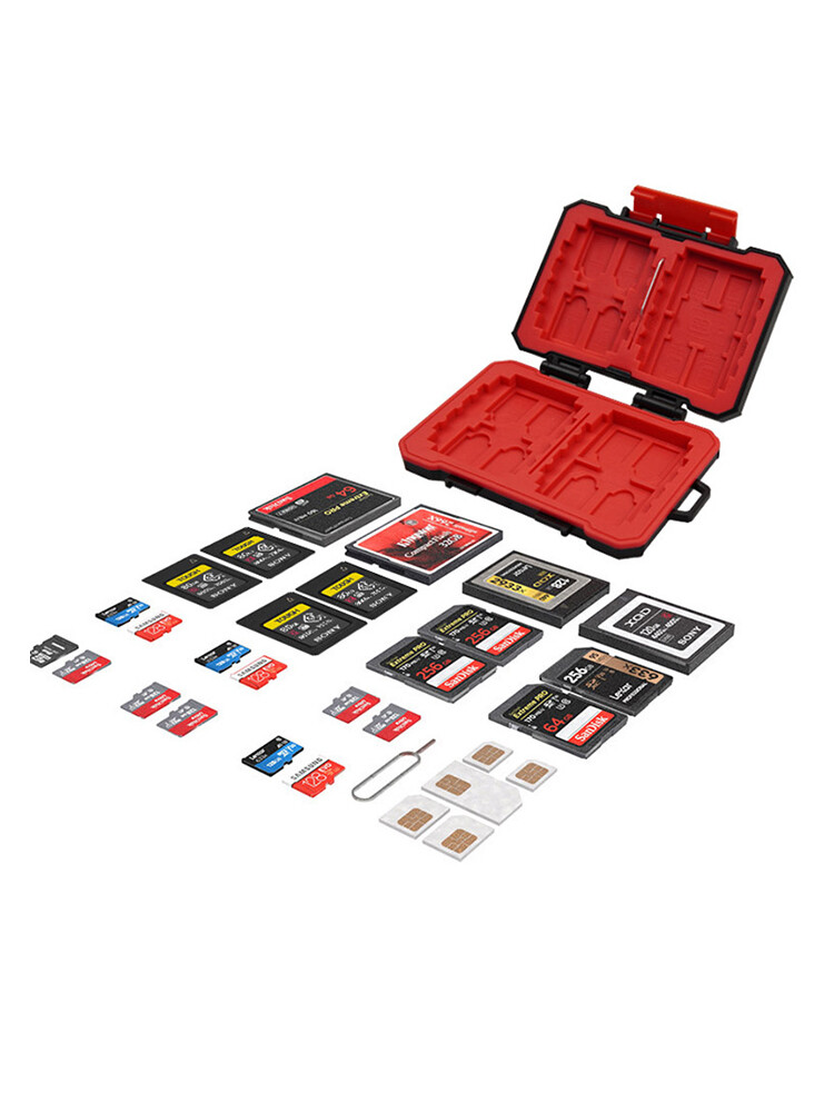 Camera Memory Card Box SD Card Protection Box Waterproof Storage Box US
