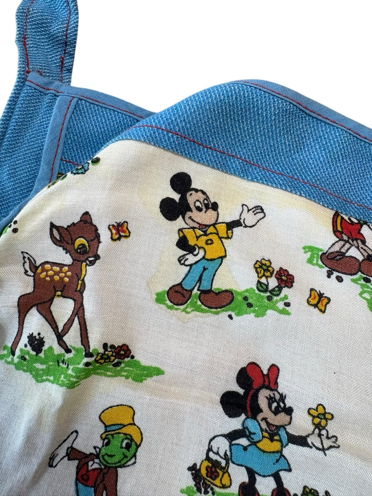 Vintage Mickey Mouse Club Disney Crossbody Purse Blue
