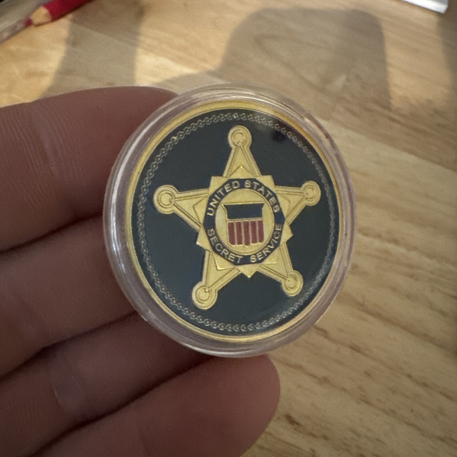 Presidential Secret Service Challenge Coin Commander Police Trump Sniper GIFT