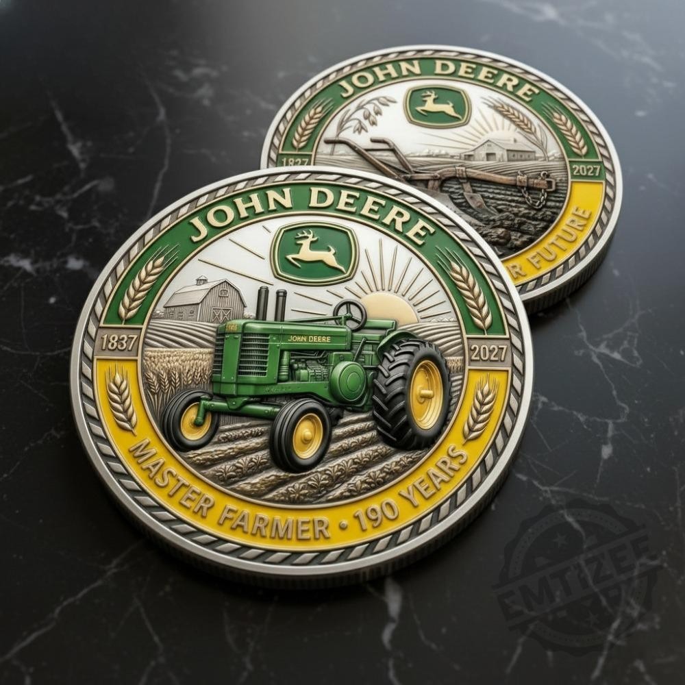 John Deere 190Th Anniversary Coin