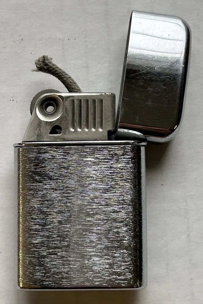 Ronson Super Windlite Cigarette Lighter No Flint No Fluid Untested-Silver Color