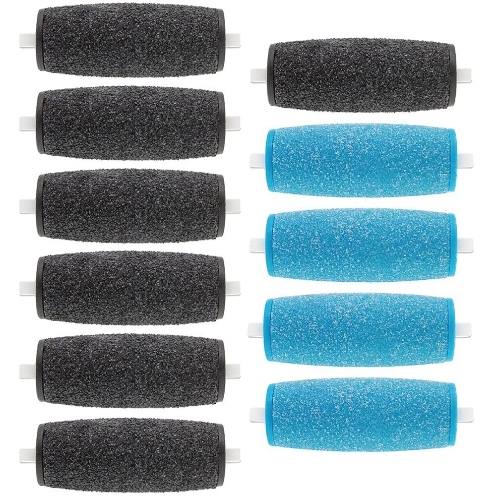 11 Pack Include 7 Extra Coarse & 4 Regular Coarse Replacement Roller Refill Head