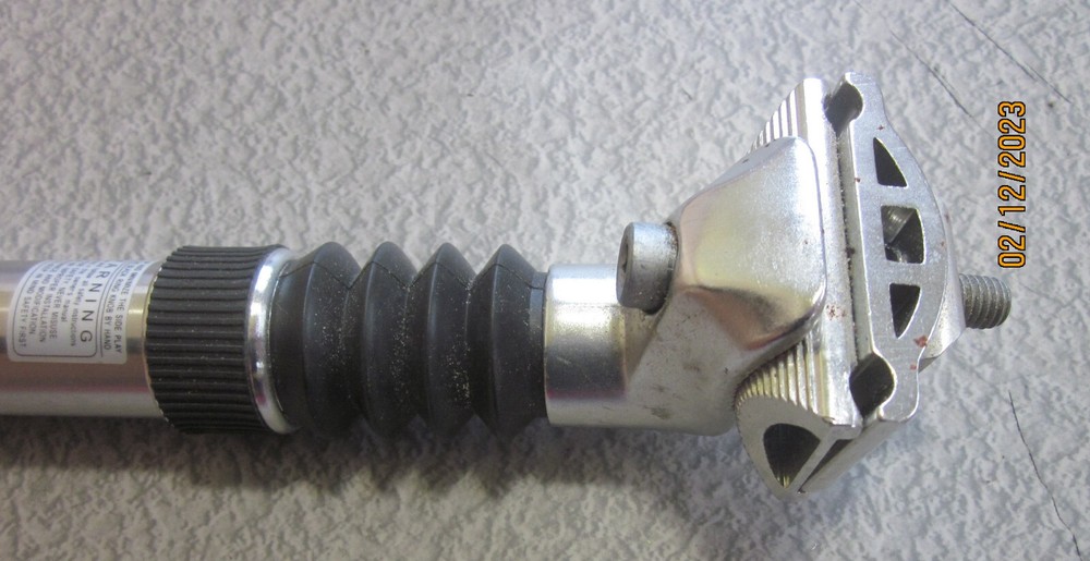 Hsin Lung 27.2 shock seat post silver NOS