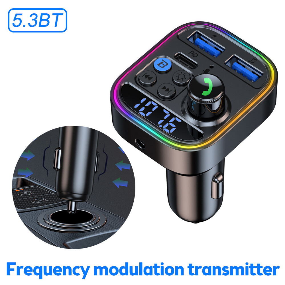 Wireless Bluetooth Car Kit MP3 Player FM Transmitter Radio Adapter USB Charger*