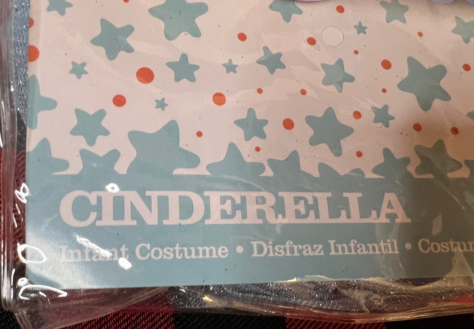 Disney Princess Baby Cinderella Halloween Costume Size 6-12M