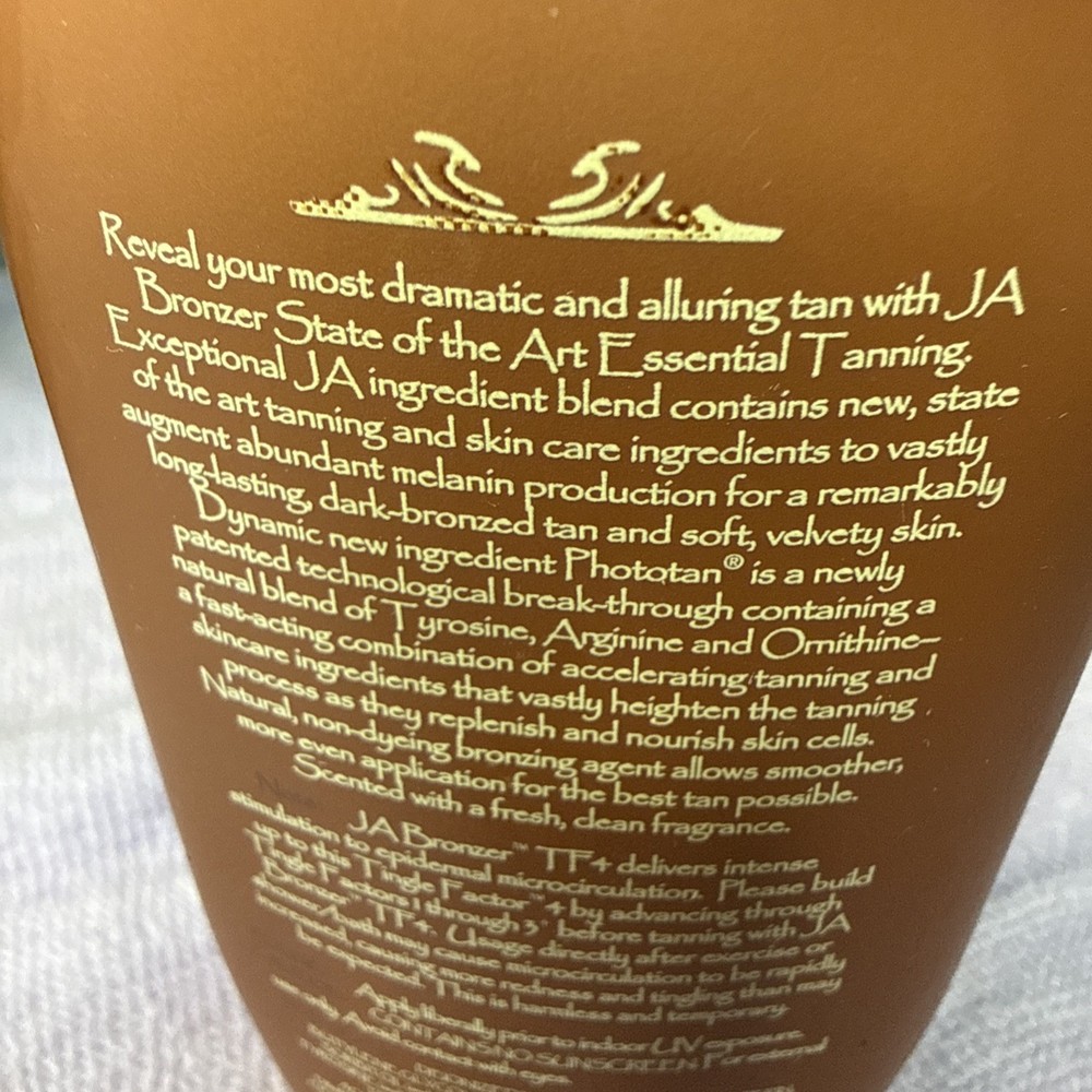 John Abate Bronzer Tingle Factor 4